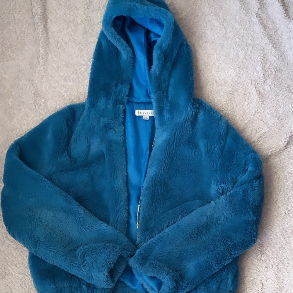 Cropped Fur Jacket